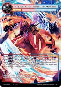 A Sacrifice of Words and Memories (Full Art)