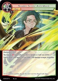 Number Seven, Anti-Magic