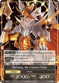 Raging Flame Kabuki // Barbatos, the Crimson Duke
