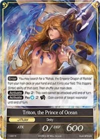 Oathkeeper of the Sacred Sea // Triton, the Prince of Ocean