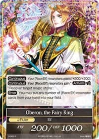Arwyn, the Queen of Deep Green // Oberon, the Fairy King