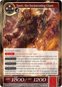 Surtr, the Incinerating Giant