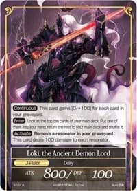 Garmheld, the King of the Dead // Loki, the Ancient Demon Lord
