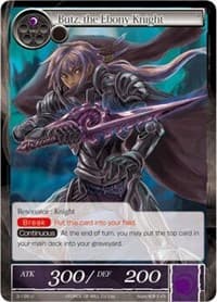 Butz, the Ebony Knight