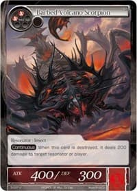 Barbed Volcano Scorpion
