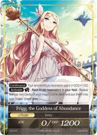 Athenia, the Wind Master // Frigg, the Goddess of Abundance