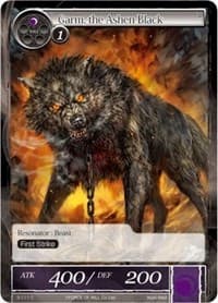 Garm, the Ashen Black