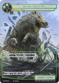 Agrade, Giant Pig (Full Art)