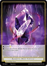 Amadeus, Holy Crystal