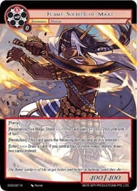 Flame Soldier of Ma'at