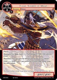 Flame Soldier of Ma'at