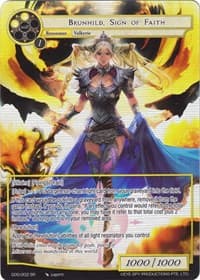 Brunhild, Sign of Faith (Full Art)