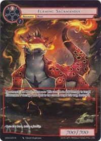 Flaming Salamander (Full Art)