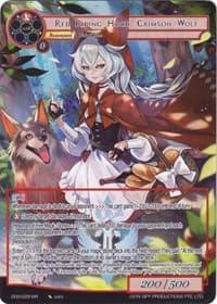 Red Riding Hood, Crimson Wolf (Full Art)