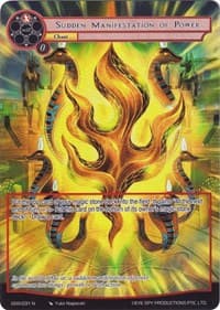 Sudden Manifestation of Power (Full Art)