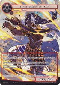 Flame Soldier of Ma'at (Full Art)
