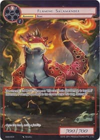 Flaming Salamander (Full Art)