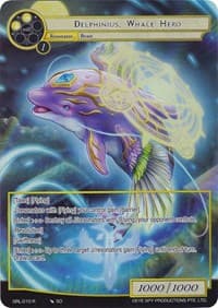 Delphinius, Whale Hero (Full Art)