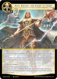 Zeus Enters the Game of Gods