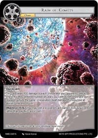 Rain of Comets