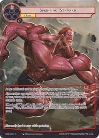 Sprinting Steward (Full Art)