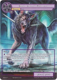 Beros, Alpha's Watchdog (Full Art)