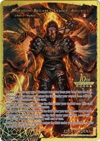 Swordsman of Fire // Dimension Brigade's Leader, Adelbert