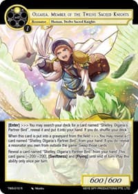 Olgaria, Member of the Twelve Sacred Knights