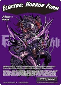 Armament Upgrade // Elektra: Horror Form