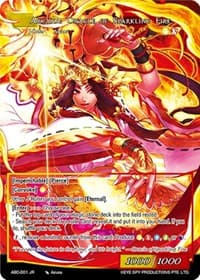 Arcana: Guardian of the Temple // Arcana: Oracle of Sparkling Fire