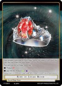 Ruby of Lycan Blood