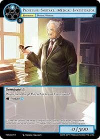 Professor Shiitake, Medical Investigator
