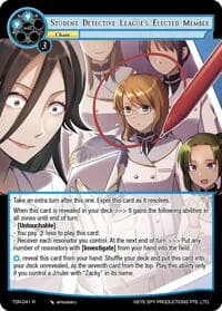 Student Detective League's Elected Member