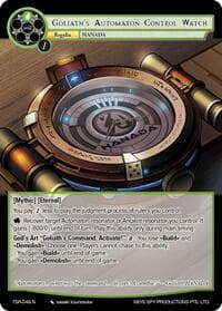 Goliath's Automaton Control Watch