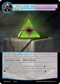 Green Jade Amulet Of Jhrelth