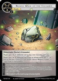 Broken Mask Of The Crusader