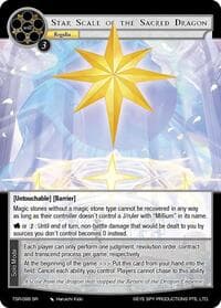 Star Scale Of The Sacred Dragon