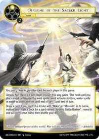 Offering Of The Sacred Light (ABC-SD02-031)