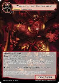 Warrior Of The Golden Army (ABC-SD07-059)