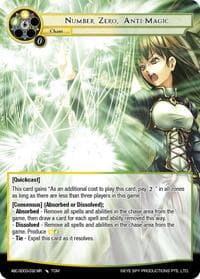 Number Zero, Anti-Magic