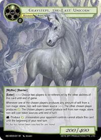Graysteps, The Last Unicorn (ABC-SD03-021)
