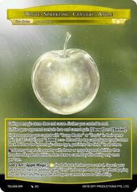 White Sparkling Crystal Apple