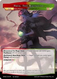 Pricia, True Beastmaster // Reincarnated Maiden of Flame, Pricia