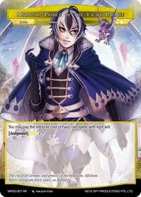 Millium, Prince of the Light Palace // Millium, Voice of a New Generation