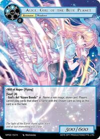 Alice, Girl of the Blue Planet