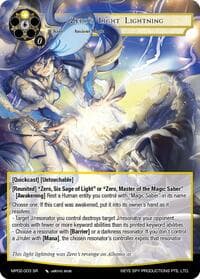 Zero's Light Lightning