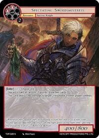 Spectating Swordmistress