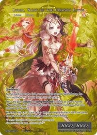 Lumia, the Fated Rebirth // Lumia, Saint of the Crimson Lotus (Uber Gold)