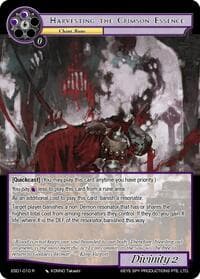 Harvesting the Crimson Essence