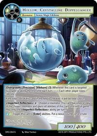 Hollow, Crystalline Doppelganger